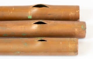 Burst copper water pipe due to frost