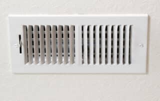 air vent on a textured wall